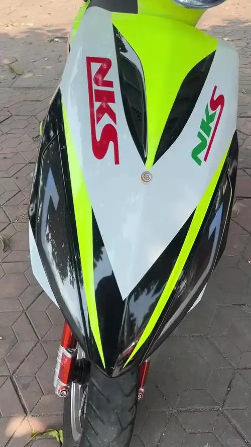 雅马哈鬼火改装2v61水冷.太帅了.搭配hmr赛道排气.动力杠杠的