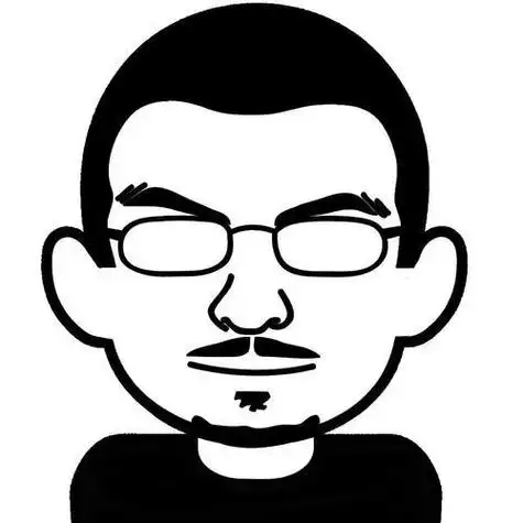 带眼镜胖子头像