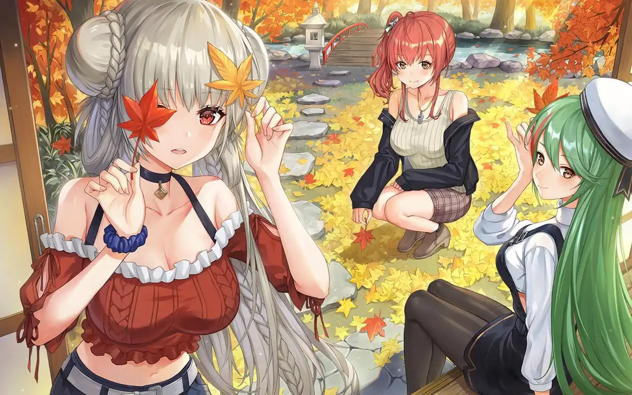 碧蓝航线性感同人插画桌面壁纸-卡通动漫-壁纸下载-美桌网