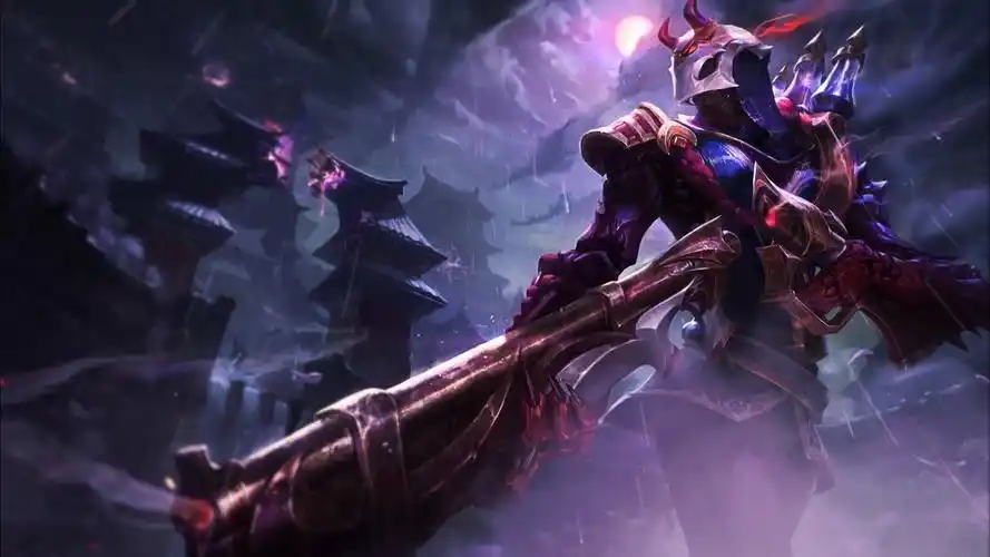 【英雄联盟动态原画/壁纸】猩红之月-烬