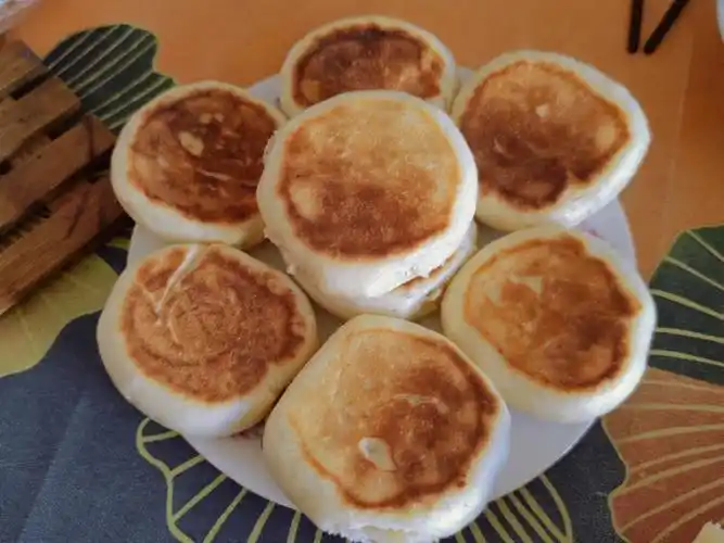 自制酒酿饼