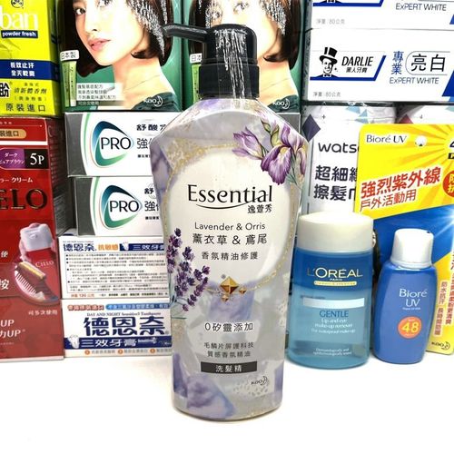 台湾屈臣氏采购花王essentia逸萱秀逸萱秀洗发水 英国梨&薰衣草