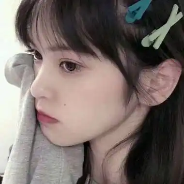 侧面头像女生唯美漂亮单身姑娘不是罪