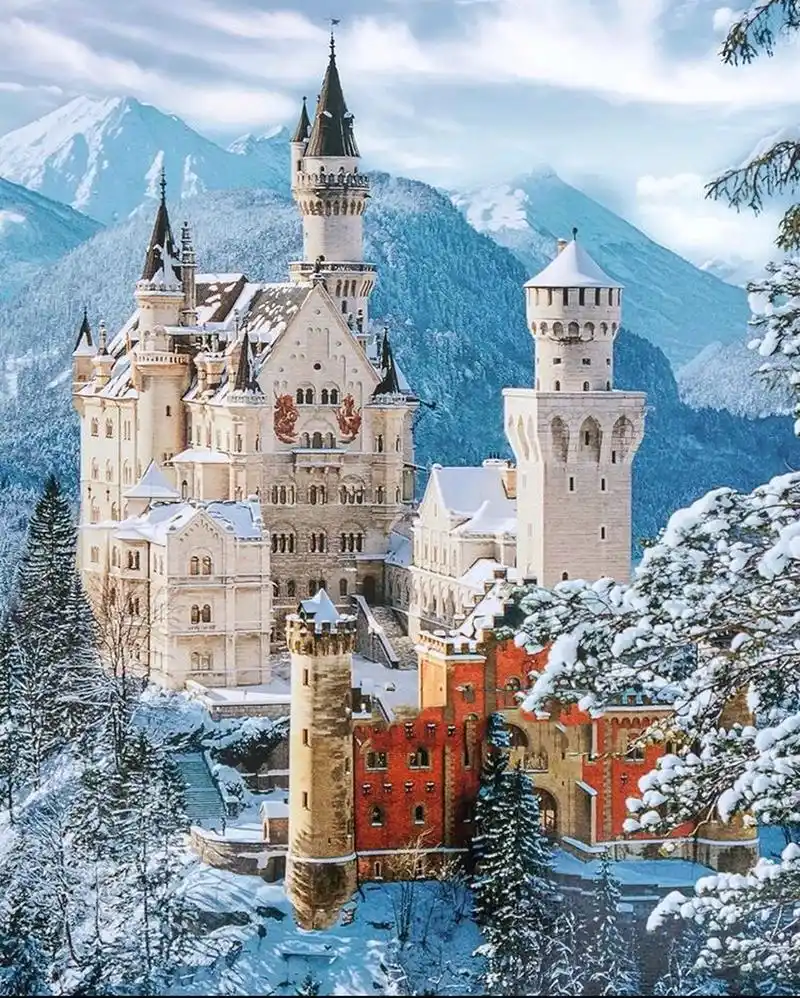 德国新天鹅堡06不朽的童话城堡98 7615新天鹅堡 schloss