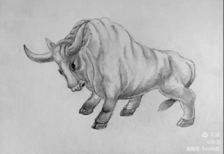 秋月画友《辛丑迎春百牛图》