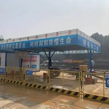 成都工地定型化钢筋棚钢筋加工棚双层硬防护木工防护棚工地钢筋加工棚
