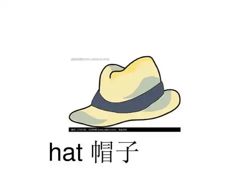 hat 帽子
