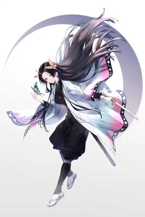 鬼灭之刃胡蝶香奈惠绘师アトpid69