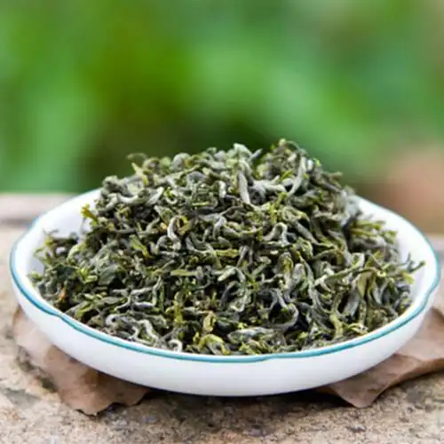 张立龙高山野茶黄山毛峰野茶手工揉捻绿茶125克罐装包邮