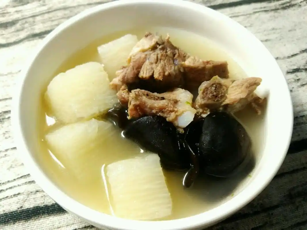 排骨木耳冬瓜汤