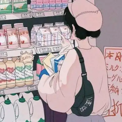 便利店情侣头像