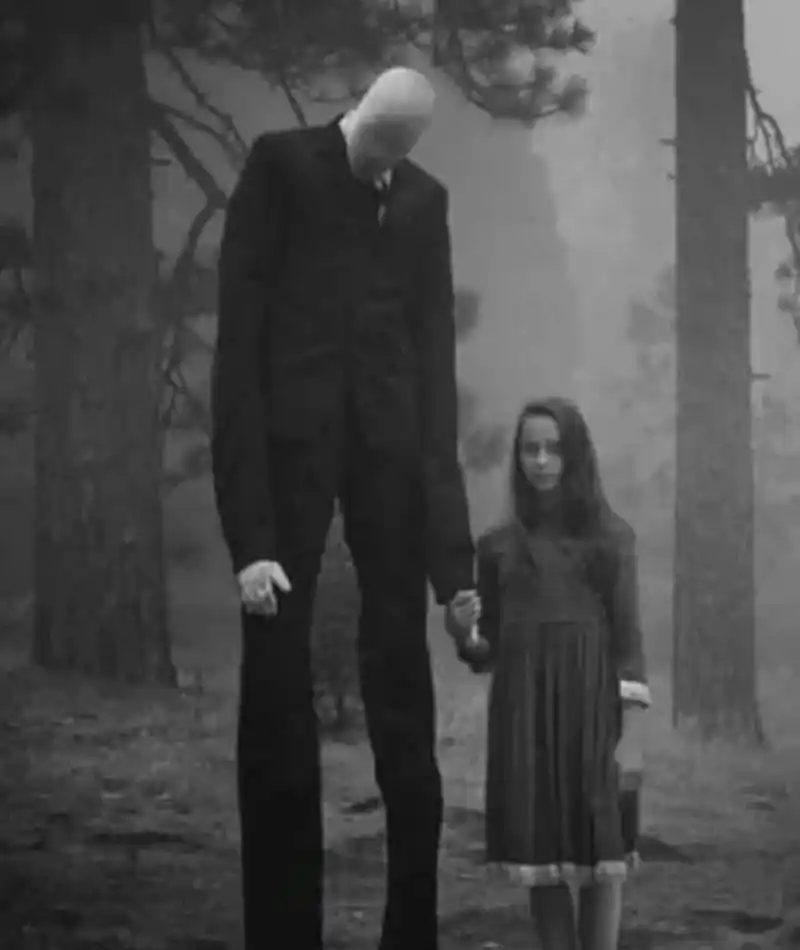 都市传说|瘦长鬼影 这是一个活在每一个西方人心中最可怕的"生物"