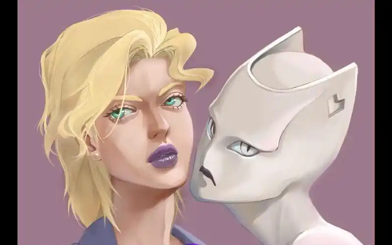 【procreate】jojo吉良吉影与"她"的杀手皇后_哔哩哔哩_bilibili