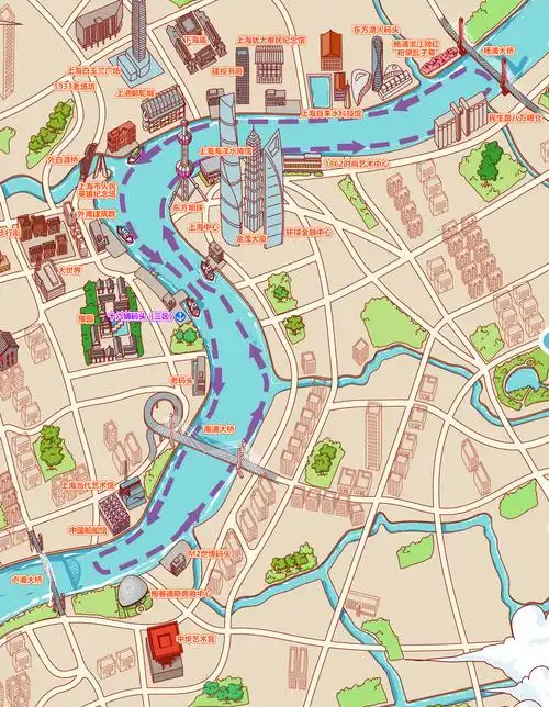 上海黄浦江游览东方明珠游船日游船班app首单专享