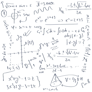 数学手绘图片大全