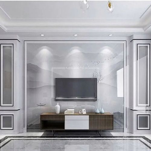 2021新款电视背景墙瓷砖现代简约轻奢客厅仿大理石影视墙石材大板