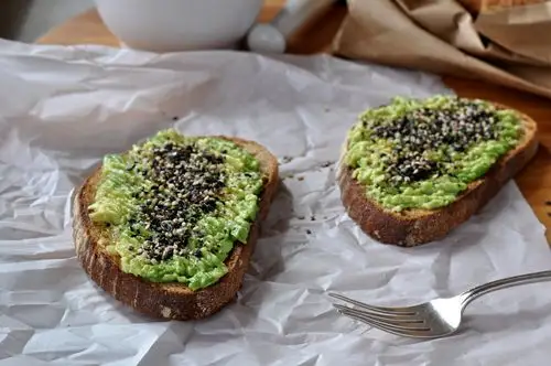 sesame hemp sea sprinkle   avocado toast