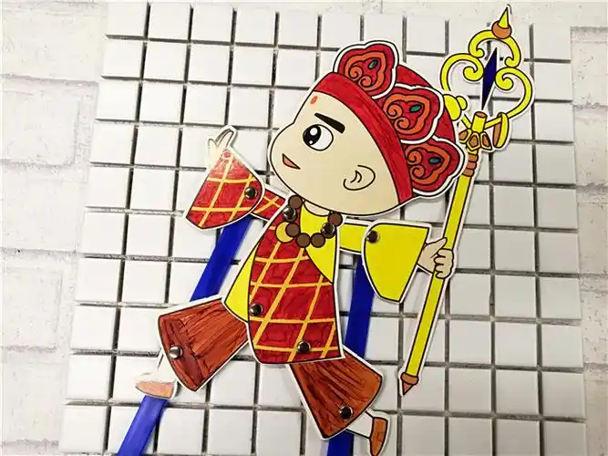 滴蛙手工diy乐园创意手绘涂鸦作品唐僧