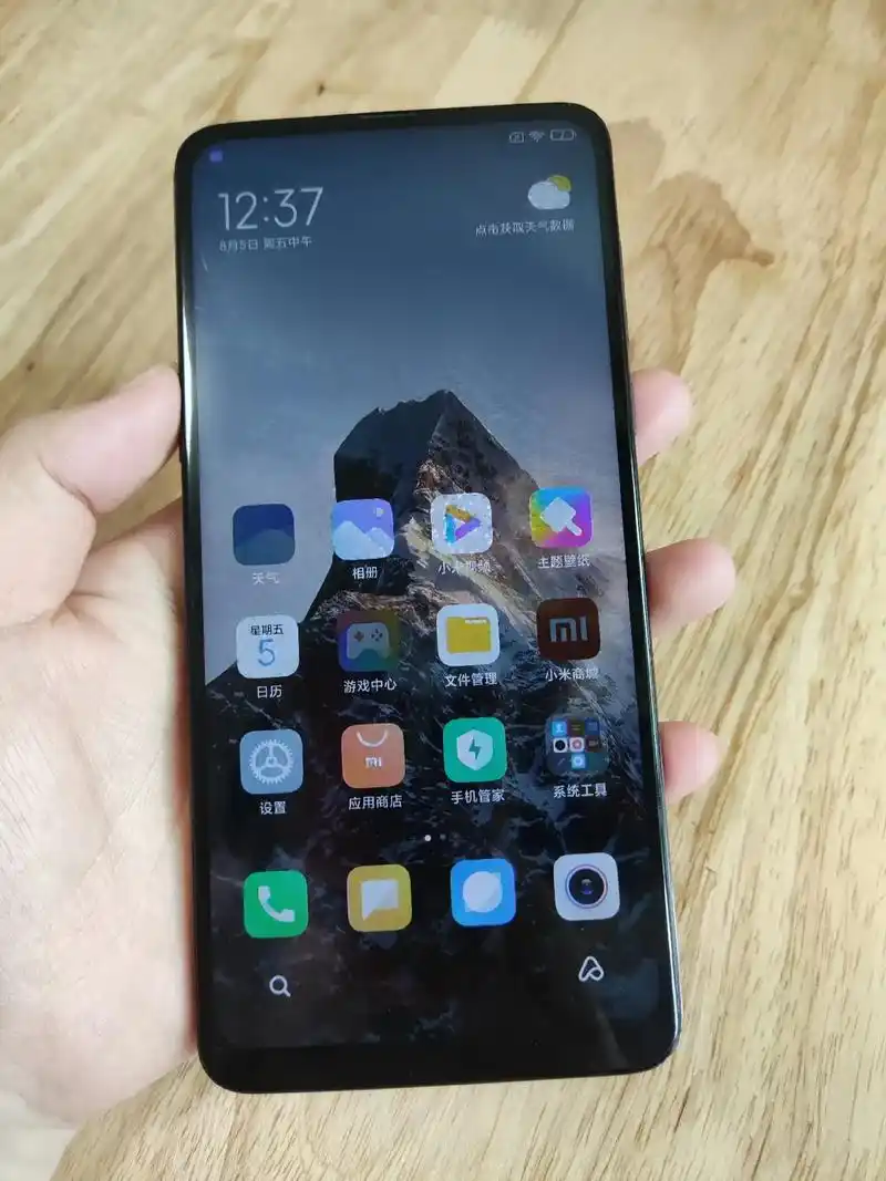 小米mix3 128g 6g 骁龙845处理器 黑色 成色如图所示:换过屏幕 功能都
