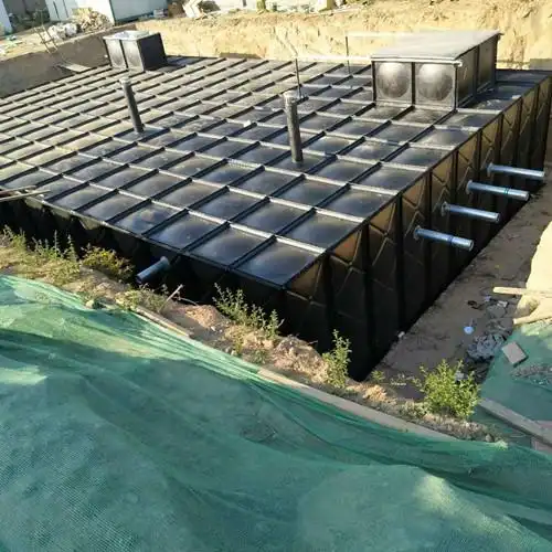 地埋式消防水池 专业安装团队
