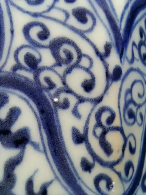 元青花苏麻离青特征及鉴定方法