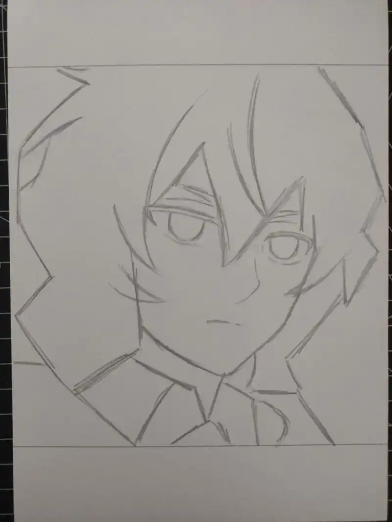 画一个米迦 以前画的 混一天 #终结的炽天使