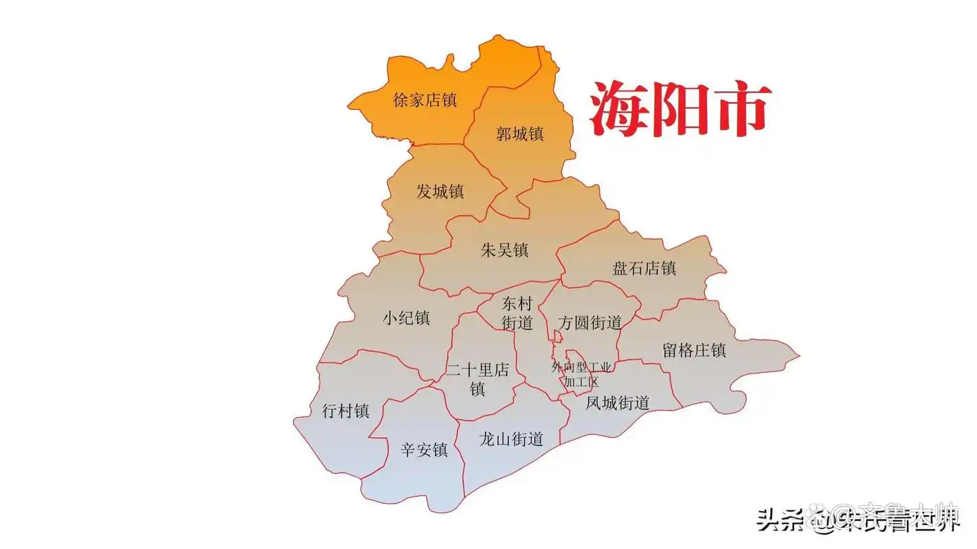 山东省烟台市各县区介绍