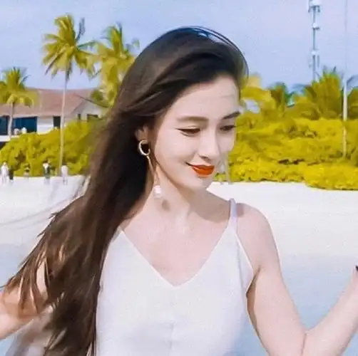 女明星  杨颖头像快冲宝贝们!