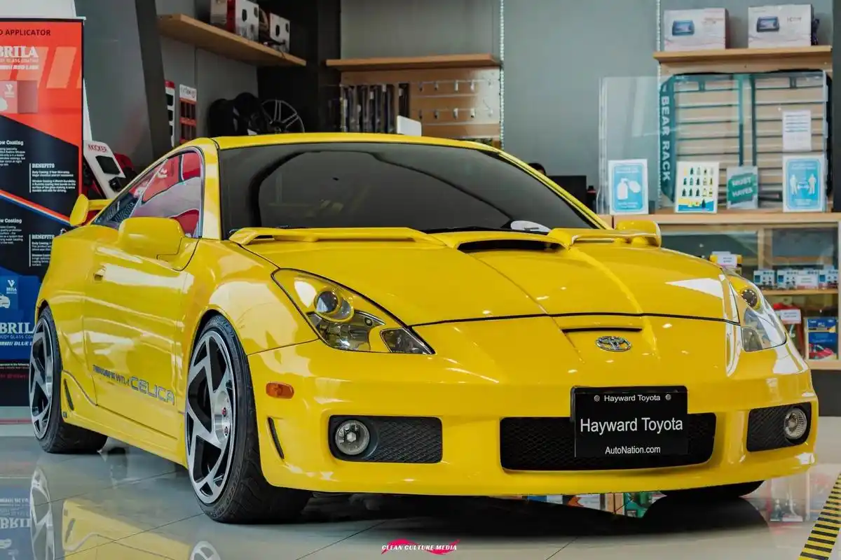 黄色战车,丰田赛利卡.#创作灵感 celica从1970年发 - 抖音