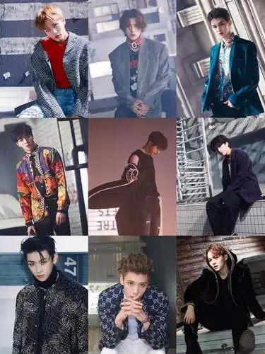 ninepercent出道以来官方图片汇总0111微博之夜什么时候能有张洋气的