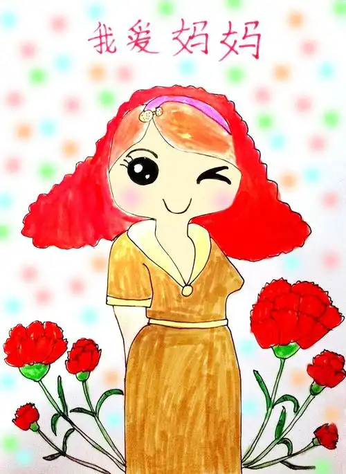 定格最美瞬间,画出最美妈妈——英华小画家礼献母亲节
