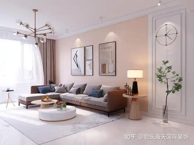 海天案例2021年流行的装修风格献给包头的业主