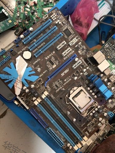 议价 华硕p7h55主板 原装i5芯片
