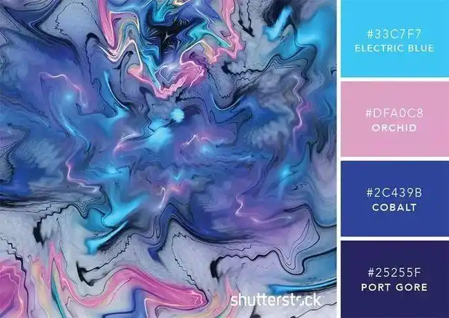 色彩时尚设计中101种配色方案样本