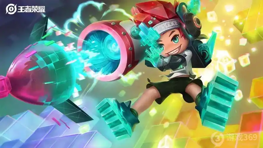 王者荣耀鲁班七号电玩小子星元皮肤预览