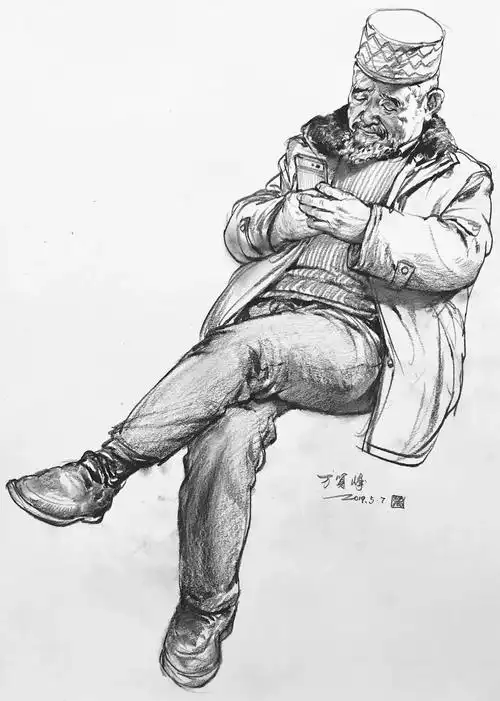 川美速写全国第一名,线面速写作品临摹欣赏!