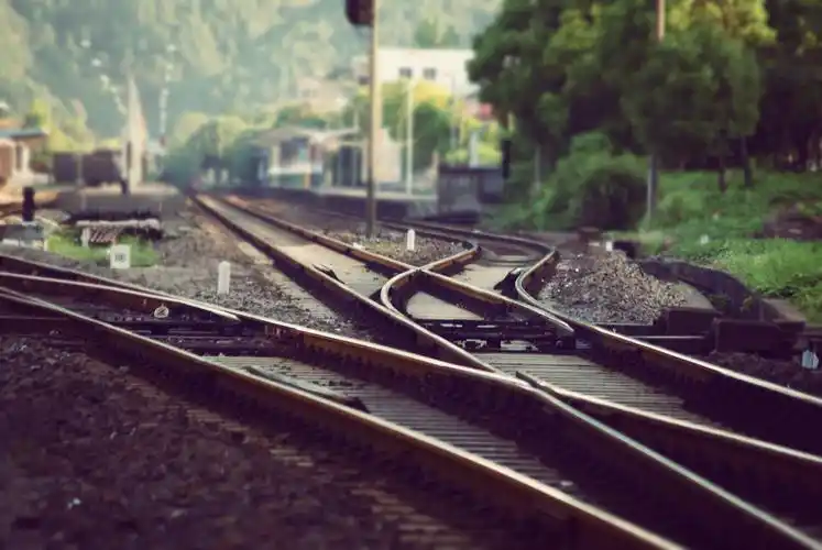 lomo_poco摄影,情绪,铁轨,铁路