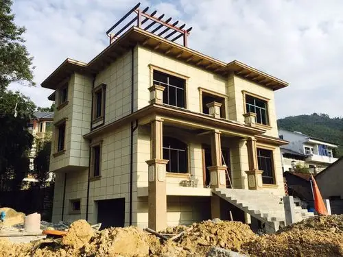 菲尔卡斯农村高端别墅外墙涂料工程案例