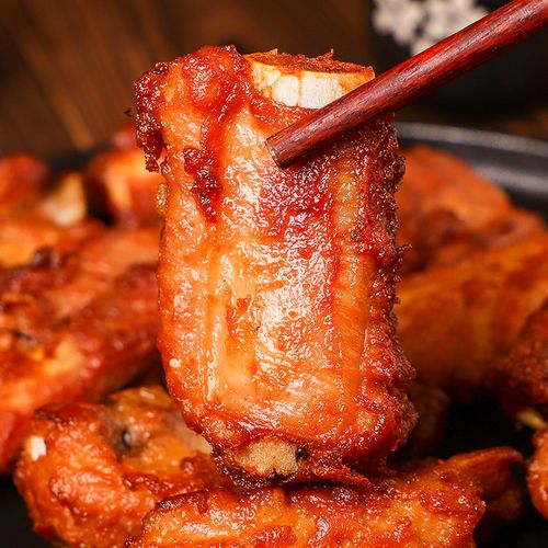 烧烤蒜香排骨食材肋骨猪排500克猪肉半成品其它