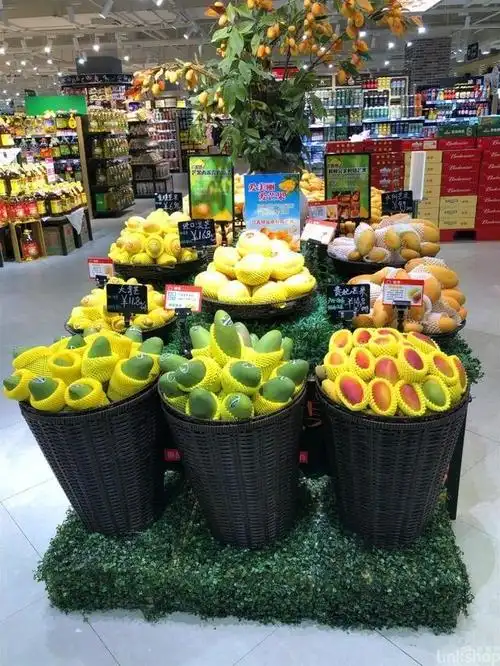 太太好看了原来水果可以这么卖的一组超市水果陈列大赛剪影