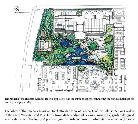 日本园林设计日式枯山水景观花园日式庭院景观园林禅宗图片素材淘宝网