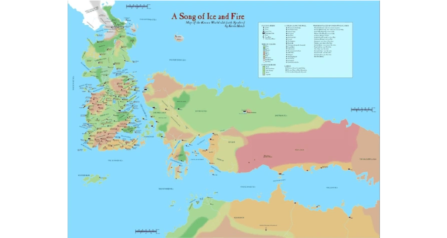 冰与火之歌地图