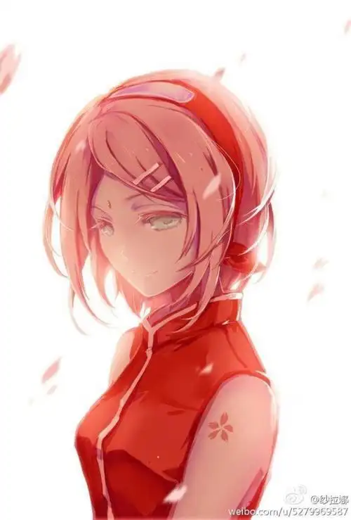 求火影忍者小樱的唯美图片