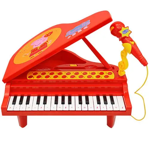 小猪佩奇电子琴迷你钢琴玩具女孩男孩初学音乐益智早教乐器