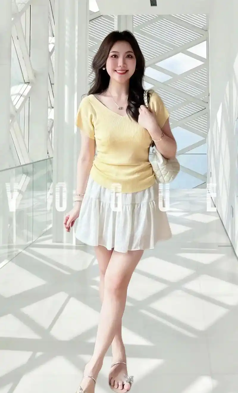 微胖女孩夏天穿搭天花板,简直太美啦～94.