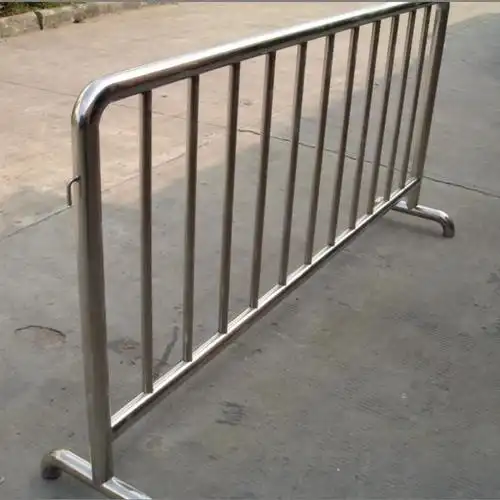 不锈钢铁马护栏广场排队护栏商场地铁站隔离栅栏人群分离临时围栏可