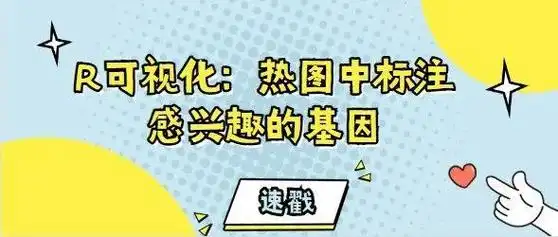 r可视化:热图中标注感兴趣的基因 - 知乎