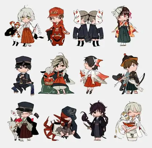 动漫/二次元/少年/日系/服装/绘画/素材/p站/侵删