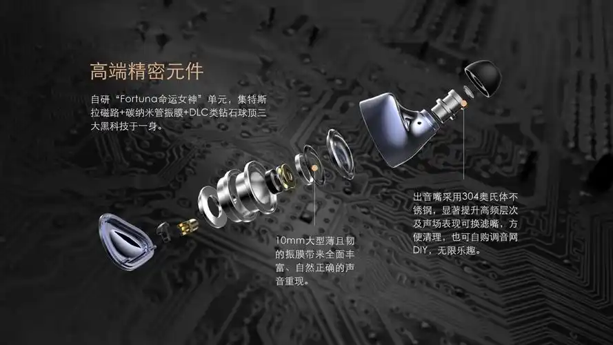 艾巴索 ibasso it01s 入耳式耳机-官方结构图