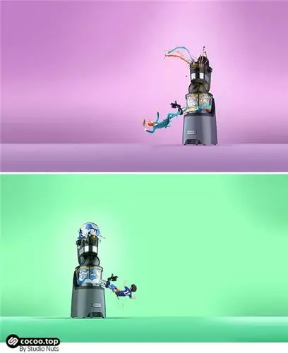 色彩的对比与调和!浑然一体--中国广告网--cnad.com